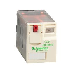 Schneider Electric RXM4AB1B7 Miniaturní 4P, 6 A, 24 V AC bez LED (obj.množství 10 ks)