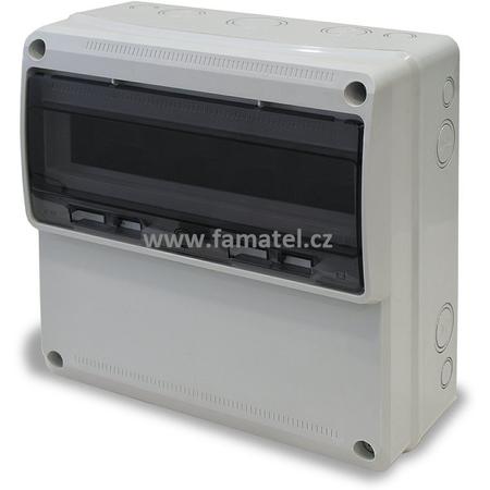 Famatel 3974 Skříň ACQUA Combi IP65, 16 modulů, 330x330x150mm