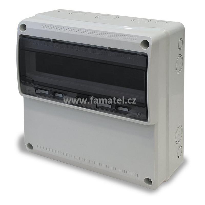 Famatel 3974 Skříň ACQUA Combi IP65, 16 modulů, 330x330x150mm