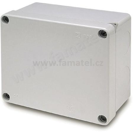 Famatel 3073 Krabice IP55 170x140x90mm, plné víko, hladké boky