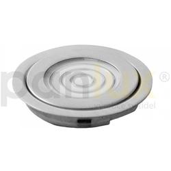 Panlux D5/NBT STEP podlahové LED svítidlo, stříbrná - teplá bílá