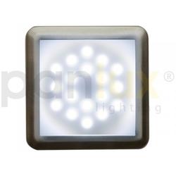 Panlux D2/NBS DEKORA 2 dekorativní LED svítidlo, nerez - studená bílá