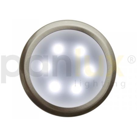 Panlux D3/NBS DEKORA 3 dekorativní LED svítidlo, nerez - studená bílá
