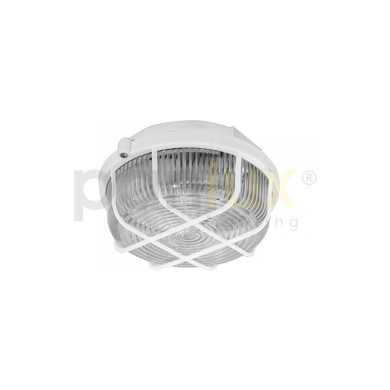 Panlux SKP-100/B KRUH přisazené stropní a nástěnné kruhové svítidlo 100W, bílá