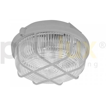 Panlux SKP-100/S KRUH přisazené stropní a nástěnné kruhové svítidlo 100W, šedá