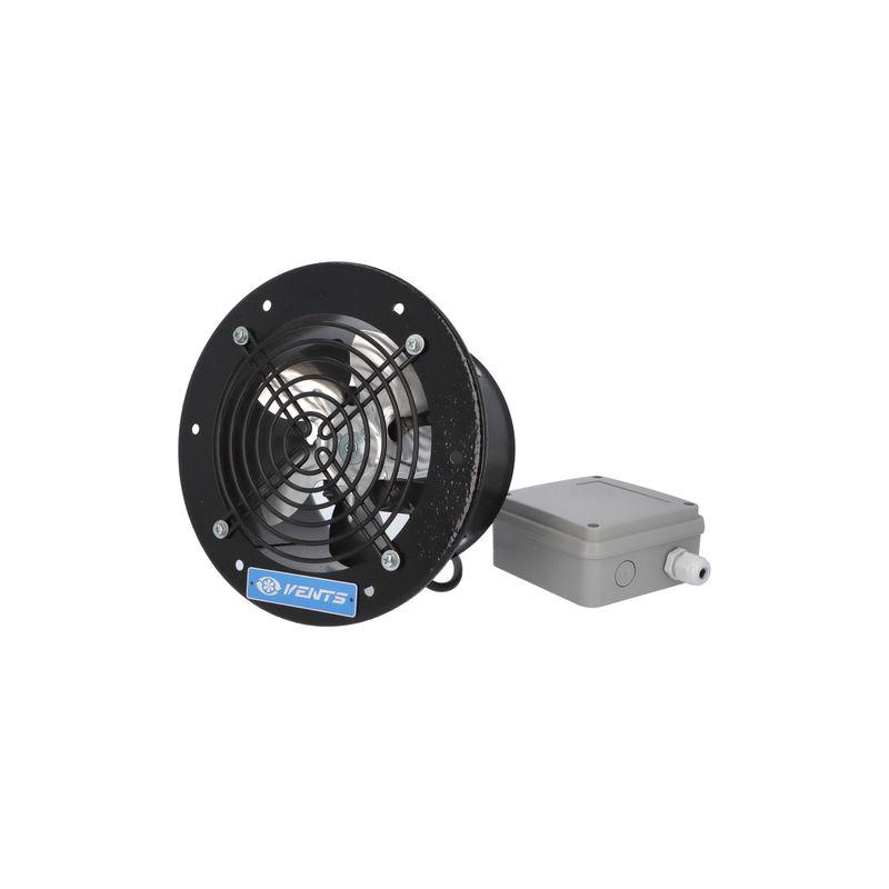 VENTS 1009632 Ventilátor  OVK1 250 průmyslový, kruhový (průměr příruby 360mm), černý