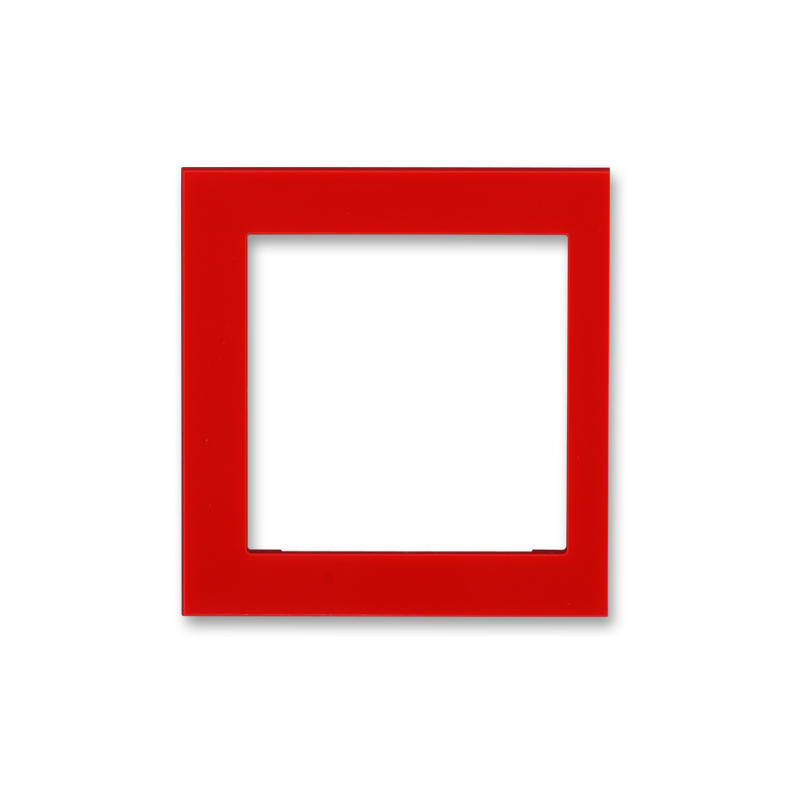 ABB 3901H-A00255 65 Kryt rámečku s otvorem 55x55, krajní, červená