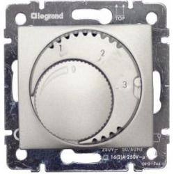 Legrand 770226 VALENA hliník termostat standard