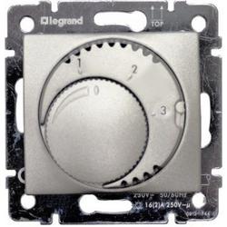 Legrand 770227 VALENA hliník termostat komfort