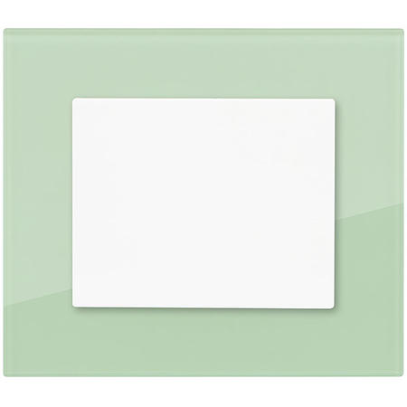 OBZOR DSD 00-00000-1153 Rámeček jednonásobný skleněný DECENTE, ledově zelený