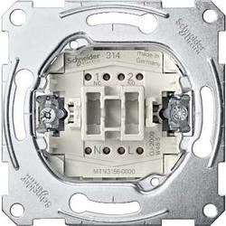 Schneider Electric MTN3156-0000 Merten - Mechanismus ovládače tlačítkového s orientační kontrolkou řazení 6So, 10A