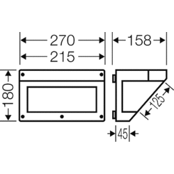 Hensel FP CB 210 Panel pro ovládací přístroje a zásuvky