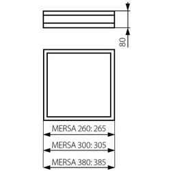 Kanlux 25675 MERSA 300-W/M   Plafon