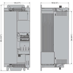 LOVATO Electric VLB30110A480 Frekvenční měnič 3F; 15kW s odrušovacím filtrem