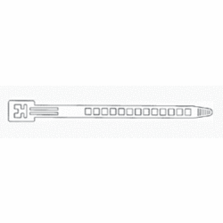 WAPRO WT-SST-160 vázací pásky rozdělávací z měkkého materiálu SOFT STRAP, 160 x 9,0 mm, přírodní