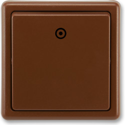 Vypínač (ovládač) kolébkový, řazení 1/0 ABB Classic 3553-80289 H3 hnědá
