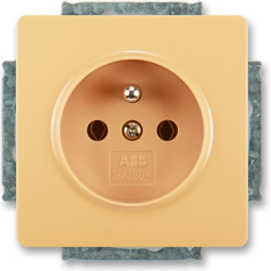 Zásuvka jednonásobná ABB Swing 5518G-A02349 D1 béžová