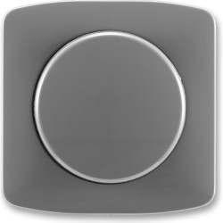 Kryt stmívače s otočným ovladačem ABB Tango 3294A-A123 S2 kouřová šedá