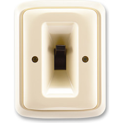 Vypínač páčkový kompletní, řazení 3 ABB Tango 3425A-0344 C slonová kost