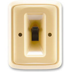 Vypínač páčkový kompletní, řazení 3 ABB Tango 3425A-0344 D béžová