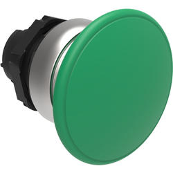 LOVATO Electric LPCB6143 Plastová hlavice s hřibovým knoflíkem 40mm zelená