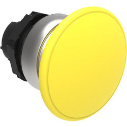 LOVATO Electric LPCB6145 Plastová hlavice s hřibovým knoflíkem 40mm žlutá
