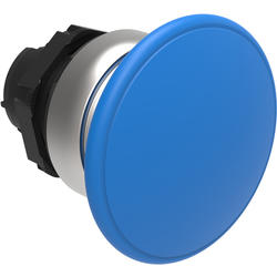 LOVATO Electric LPCB6146 Plastová hlavice s hřibovým knoflíkem 40mm modrá