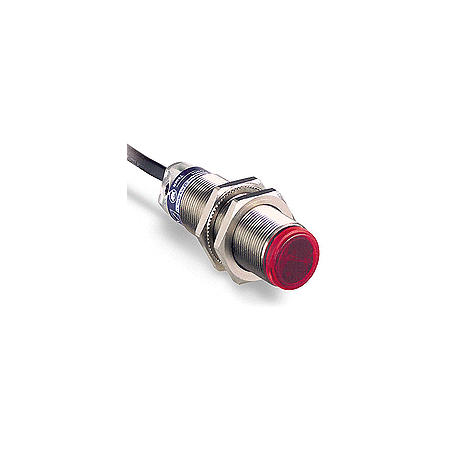 Telemecanique Sensors  XUB5BPANL2 Fotoelektrické čidlo Optimum, difusní, kovové válcové, pr. 18, připoj. kabelem 2m