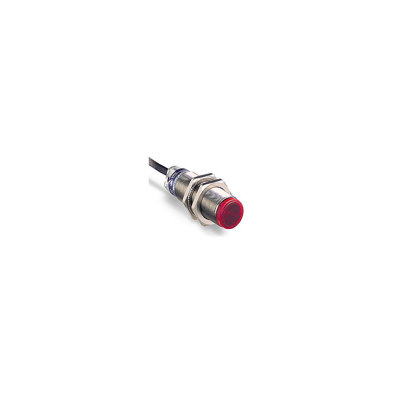 Telemecanique Sensors  XUB5BPANL2 Fotoelektrické čidlo Optimum, difusní, kovové válcové, pr. 18, připoj. kabelem 2m