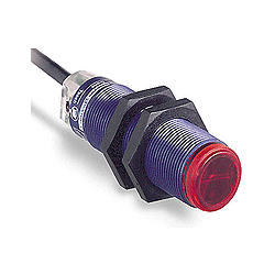 Telemecanique Sensors  XUB1APANL2 Fotoelektrické čidlo Optimum, reflexní, plast. válcové, pr. 18, připoj. kabelem 2m