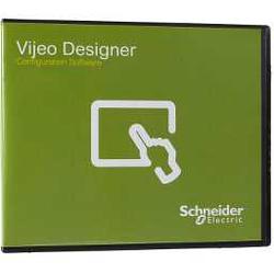 Schneider Electric VJDSUDTGAV62M Vijeo Designer, Single (1 licence), USB