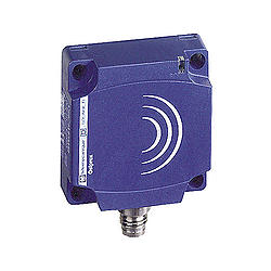 Telemecanique Sensors  XS7C1A1PAM8 Indukční čidlo Optimum (1xSn), zapustitelné, ploché, tvar C, připoj. konektorem M8