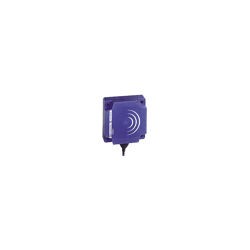 Telemecanique Sensors  XS7D1A1PAL2 Indukční čidlo Optimum (1xSn), zapustitelné, ploché, tvar D, připoj. kabelem 2m