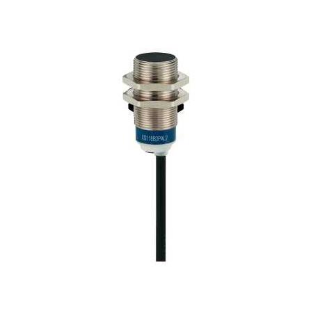 Telemecanique Sensors  XS518B1PAL2 Indukční čidlo ,kov. válcové pr.18,PNP,3-drát,12-24 VDC,kabel 2m