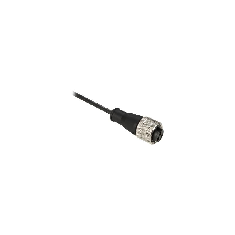 Telemecanique Sensors  XZCP1865L5 Předzapojené konektory XZ, rovná samice, 1/2"20 UNF, 3 piny, kabel PUR 5 m