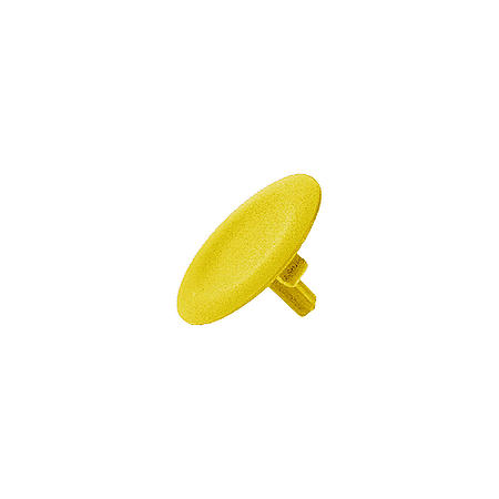Schneider Electric ZBA5 Hmatník ovládací hlavice stiskací, lícující - žlutý