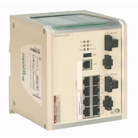 Schneider Electric TCSESM083F23F1 ConneXium Extended switch 8TX 10/100 Mbit/s