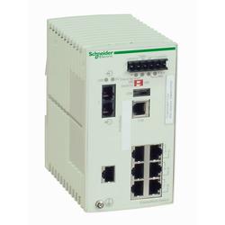 Schneider Electric TCSESM083F1CS0 Ethernet TCP/IP řízený spínač - ConneXium - 7TX/1FX - single mode