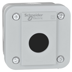 Schneider Electric XALE1 prázdná ovl. skříň XAL-E - světle šedá základna a kryt