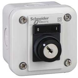 Schneider Electric XALE1441 Ovládací skříňka s klíčem,2 polohy,1Z
