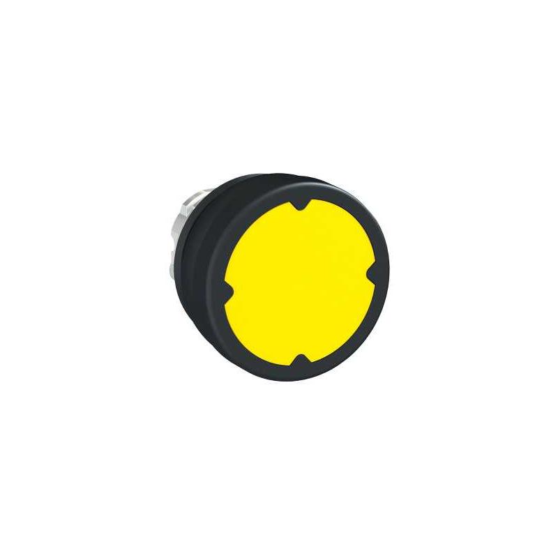 Schneider Electric ZB4BC580 Ovládací hlavice stiskací, žlutá, bez symbolu