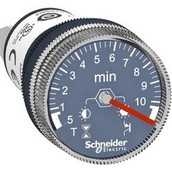 Schneider Electric XB5DTB24 Časovač, montáž na panel, zpožděné sepnutí, 0,5 min až 10 min, 24 V DC