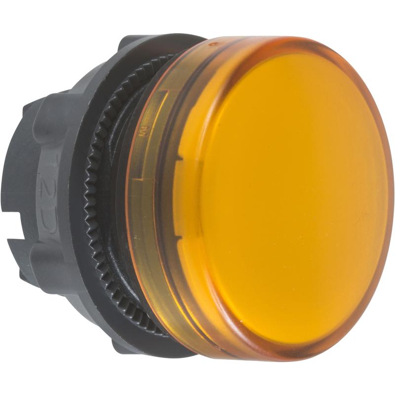 Schneider Electric ZB5AV05 Signální hlavice, pouze pro žárovku, neon, LED BA 9s - oranžová
