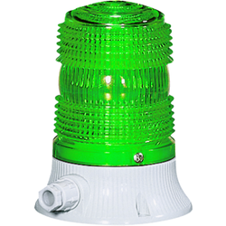 Sirena 63756 zábleskový maják, 12/24 V, zelený, XENOFLASH N, 63756