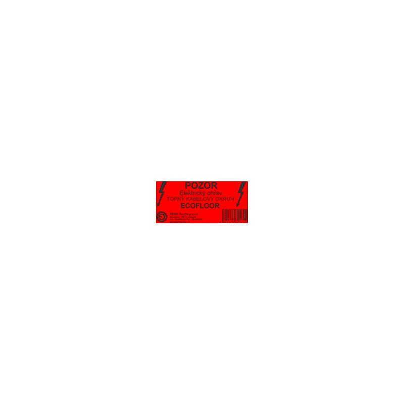 Fenix 35V2832520 Výstražný štítek - elektrický ohřev