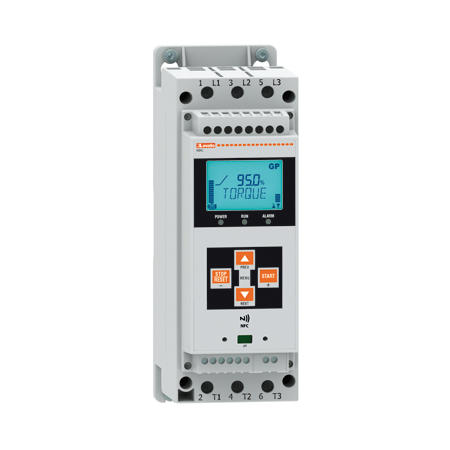 LOVATO Electric ADXL0030600 Softstartér 18,5kW/30A/208-500VAC, by-pass stykač, težká zátěž