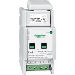 Schneider Electric MTN647395 KNX spínací akční člen REG-K/2x230/16+manuální režim+detekce proudu