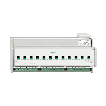Schneider Electric MTN648495 KNX spínací akční člen REG-K/12x230/16+manuální režim+detekce proudu
