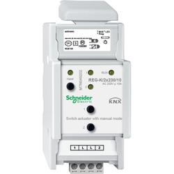 Schneider Electric MTN649202 KNX spínací akční člen REG-K/2x230/10+manuální režim