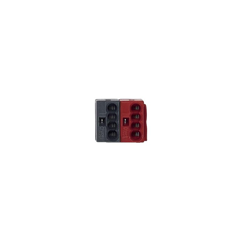 Schneider Electric MTN689701 KNX sběrnicové svorky WAGO, červeno/černé (50 ks)
